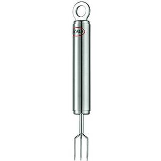 Rösle Pellkartoffelgabel mit Rundgriff - Edelstahl - Silber