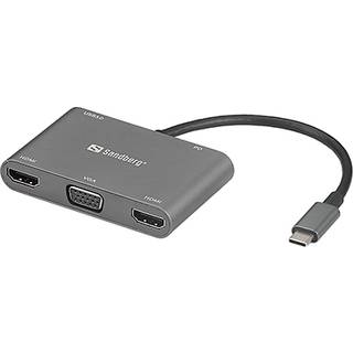 Sandberg USB-C MultiPort Docking Station