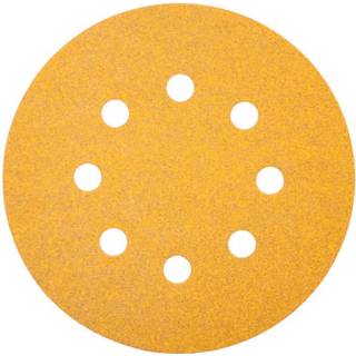 Bosch Slibebladad 125mm Rød K80 5 Stk - 2608605069