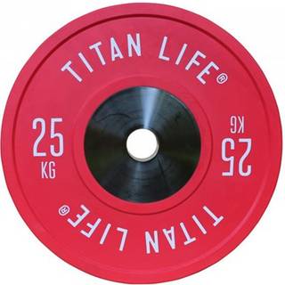 Titan Life PRO Titan Elite Bumper Plates 50 mm Vægt 25 kg
