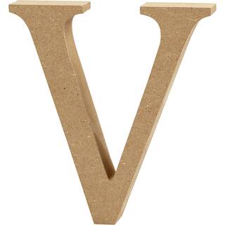 Creativ Company Letter V MDF 13cm 1pc.
