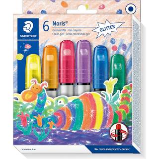 Noris Gel Twisters Glitter - 6-pak