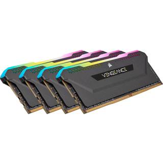 Corsair Vengeance RGB PRO SL DDR4-3600 - 32GB - CL18 - Quad Channel (4 pcs) - Intel XMP - Sort med RGB