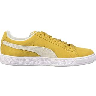 PUMA Herren Sneaker gelb Velours