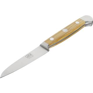 GÃ¼de Alpha vegetable knife 9 cm Olive Wood