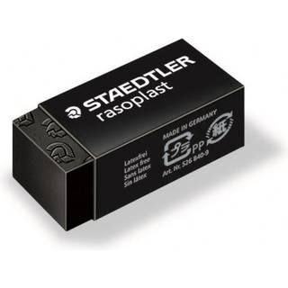Viskelæder Rasoplast 33x16x13mm sort