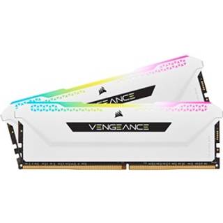 Corsair Vengeance RGB PRO SL DDR4-3600 - 16GB - CL18 - Dual Channel (2 pcs) - Intel XMP - Hvid med RGB