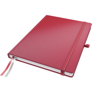 Leitz Complete Notesbog | A4 | Kvadreret | Rød