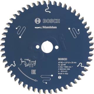 BOSCH Rundsavsklinge Expert for Aluminium 190 x 30 x 2,6 mm, 56