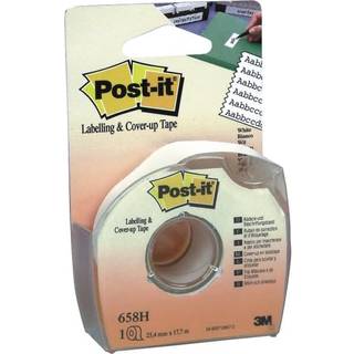 Post-it korrektionstape m/dispenser 25mmx17m hvid
