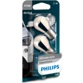 Philips Vision 12V PY21W BAU15s SILVER 2stk
