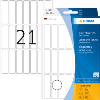 HERMA labels - 672 label(s) - 13 x 50 mm