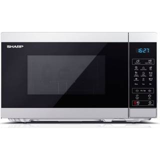 Sharp YC-MS02E-S - microwave oven - freestanding - silver