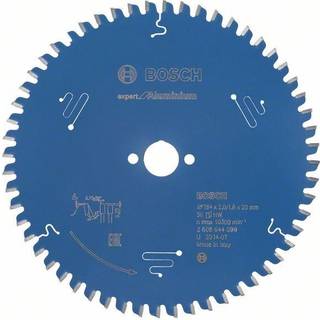 Bosch Circular Saw Blade 184 x 20 x 2.6 mm 56T Expert for Aluminium