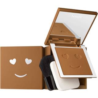 Benefit Hello Happy Velvet Powder Foundation Kompakt pudderfoundation Skygge 12 Dark Warm 7 g - 7 g