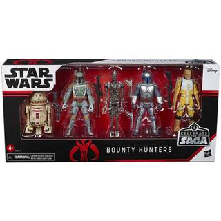 Star Wars fejrer Saga Toys Bounty Hunters Figur Set 3,75-tommer-skala Collectible Action Figur 5-Pack Toys til b?rn i alderen 4 og op