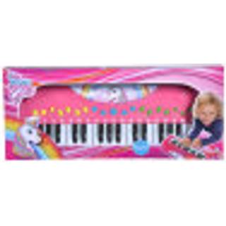 Pink keyboard med enhjørning på - 42 cm