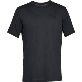 Under Armour Left Chest Logo Men's Short Sleeve Black / Black L