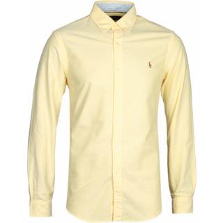 Polo Ralph Lauren Slim Fit Oxford Button Down Shirt Yellow Oxford