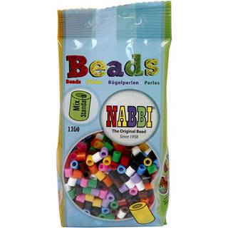 Nabbi Medium Rørperler Standard Mix - 1100 stk