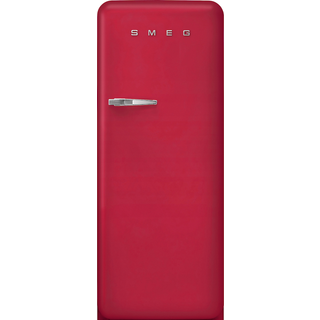 Smeg 50's style køleskab med fryser FAB28RDRB5 (rubinrød)