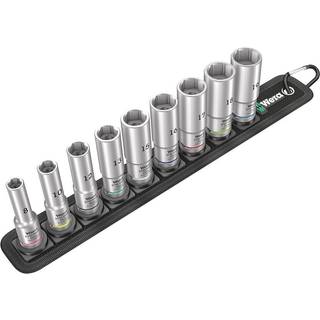 Wera Belt B Deep 1 socket set 3/8" drive 9 pieces