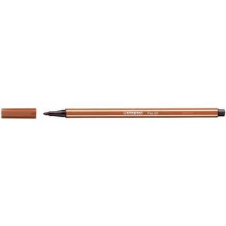 Stabilo 150-68-38 Blodrød Fibre-Tip Pen M 1,0mm (10stk.)