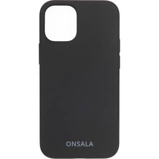 ONSALA Phone Case Silicone Black - iPhone 12 Mini