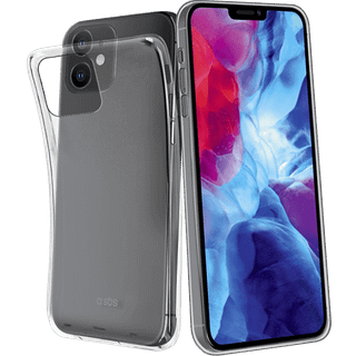 SBS iPhone 12 mini cover - transparent (På lager i varehus)