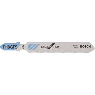 BOSCH Stiksavsklinge T 118 GFS Basic for Inox