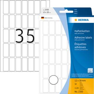 HERMA labels - 1120 label(s) - 12 x 30 mm