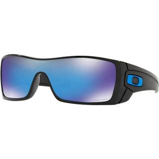 Oakley Mand OO9101 BATWOLF 910158 Solbriller O_matter Sort Blå Maske Normal Prizm