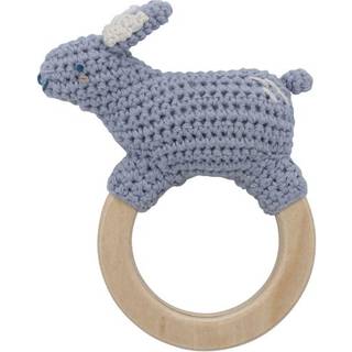 Sebra hæklet rangle, Bluebell kanin på træ ring