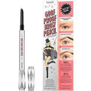 Benefit Goof Proof Øjenbrynsblyant med børste Skygge 2.5 Neutral blonde 0.34 g - 0,34 g