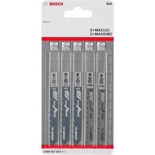 Bosch Stiksavklingeingesæt Ma111c Ma101bc 5stk - 2608667854