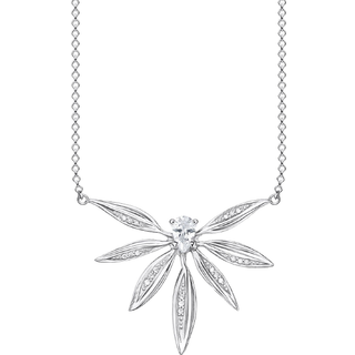 Thomas Sabo KE1949-051-14-L45v Damen-Halskette Blätter Silber