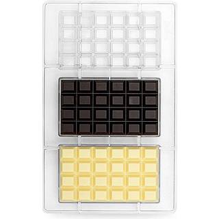 Professionel chokoladeform i polycarbonat - Tablet The classic