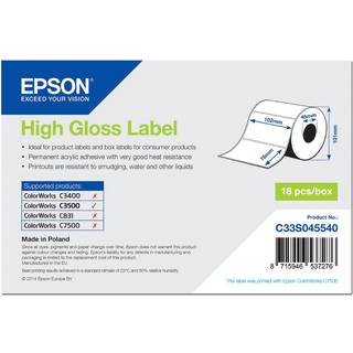 Epson - die cut high-gloss labels