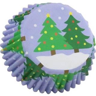 Christmas Trees Muffinsforme, Metalfolie - 30 stk, PME