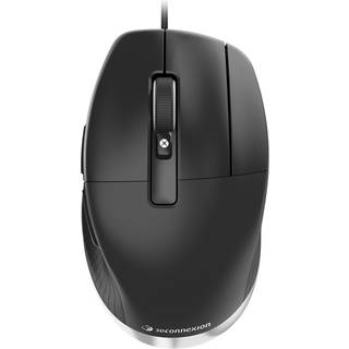 3Dconnexion CadMouse Pro - Mus - Optisk - 7 knapper - Sort