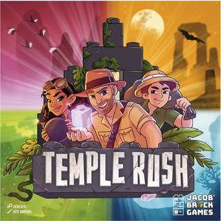 Temple Rush familiespillet - Jacob Brick Games - Fra 8 år.