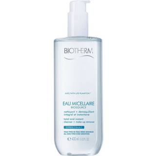 Biotherm biosource eau micellaire total and instant cleanser + make-up remover 400ml