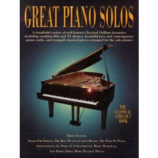 Great Piano Solos - The Classical Chillout Book