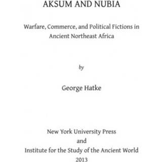 Aksum and Nubia