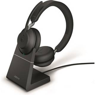 Jabra Evolve2 65 UC Stereo USB-A Black med Headset Holder