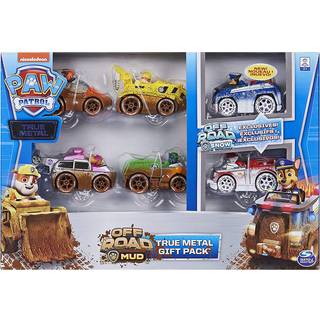 Paw Patrol True Metal Off-road Gift Pack med 6 Collectible Die-Cast-k?ret?jer 1:55 skala