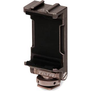 Tiltaing Adjustable Cold Shoe Phone Mounting Bracket Black