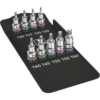 Wera zyklop bits m/ holdefunktion Torx 9 dele ( 05004202001 )