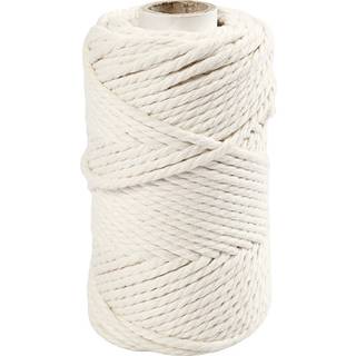 Bæredygtig Macramé Snor 198m - Sort 2mm