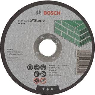 BOSCH Skæreskive lige Standard for Stone C 30 S BF, 125 mm, 22,23 mm, 3,0 mm